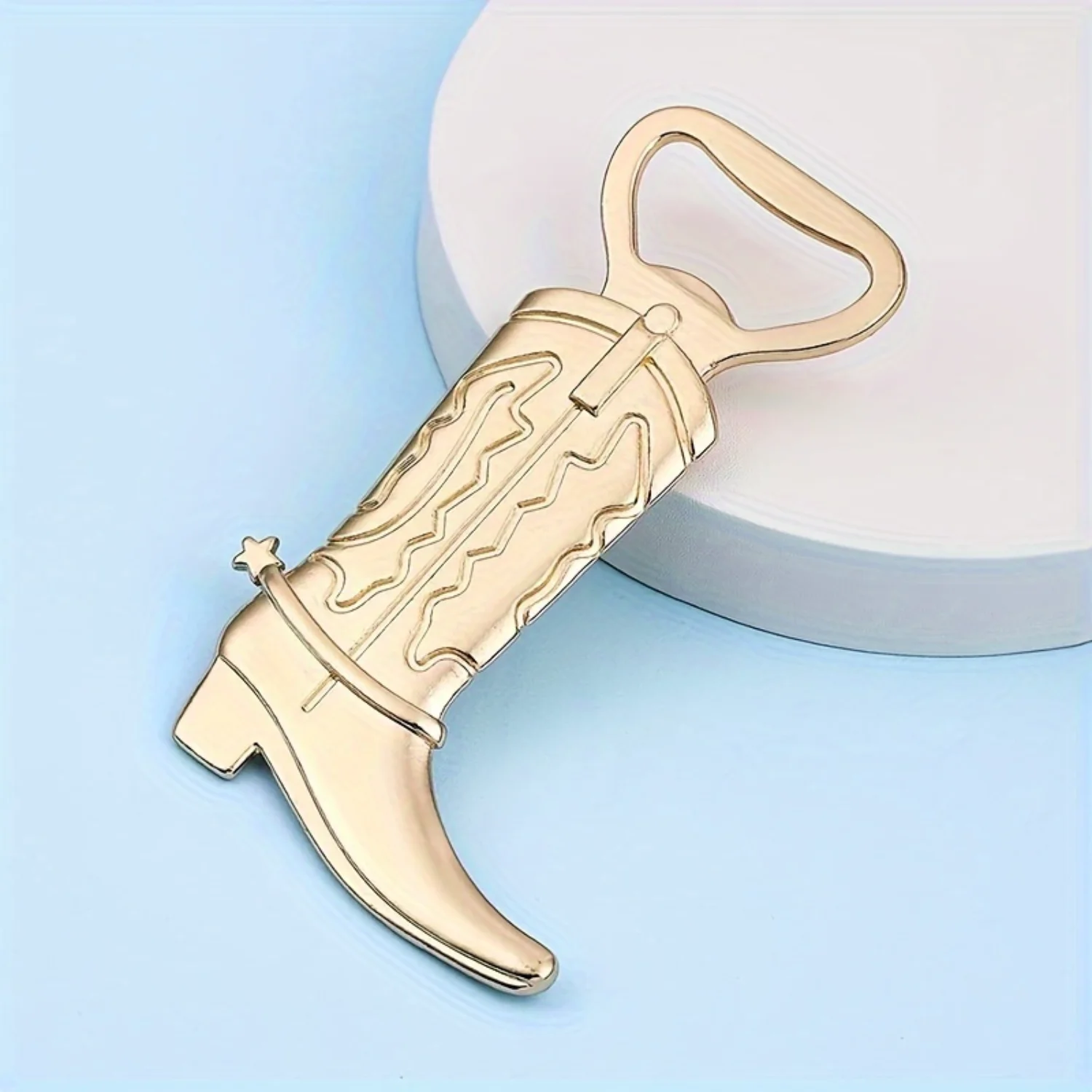 2/4pcs, Metal Bottle Opener, Female Boots Shape Bottle Opener, Solid Color Bottle Opener, Suitable For Or Household, B