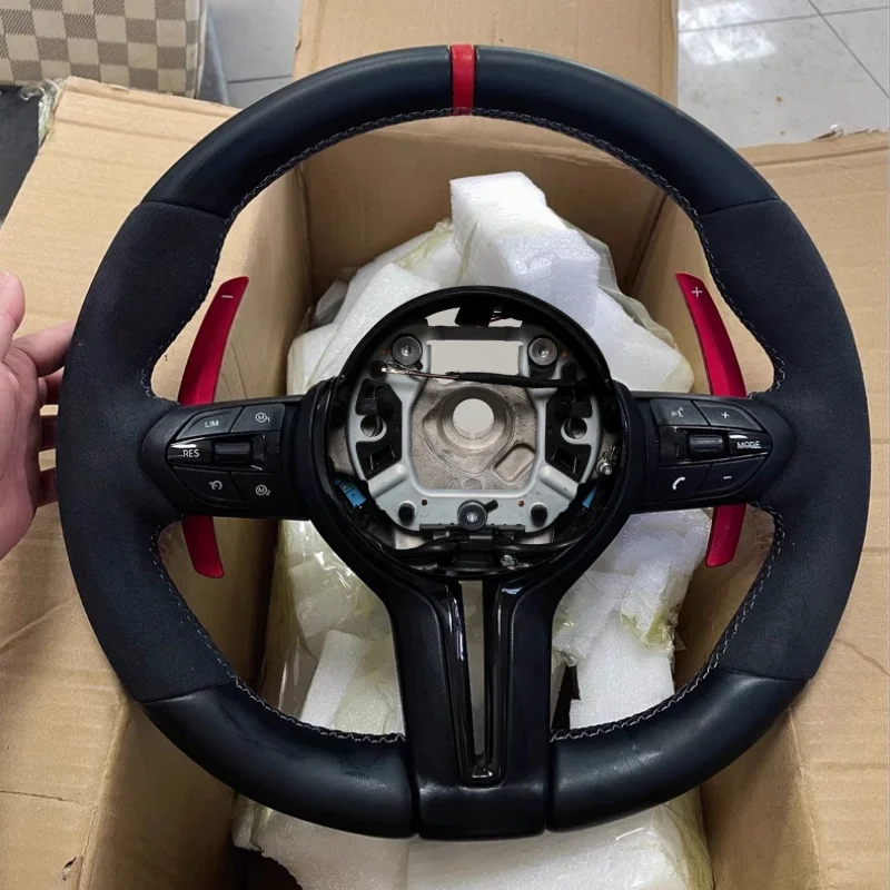 

Индивидуальные аксессуары из натуральной кожи для руля BMW 2, 4, 6, 7 серии, X3, X4, X5, X6, M3, M5, M6, 3 серии