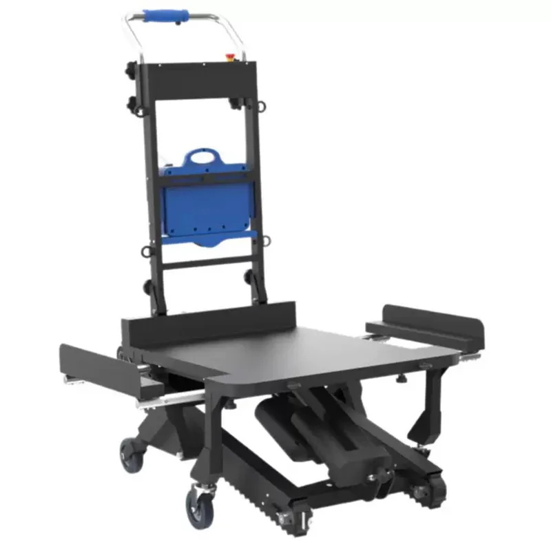 

The Multi Functional Cement Handling Stair Climber Forklift Foldable Electric Hand Truck Crawler Climbing Stairs