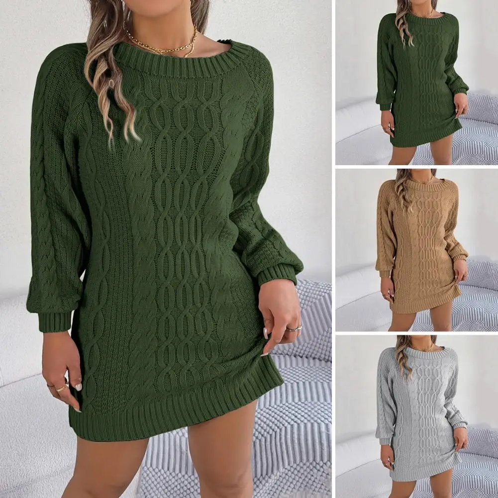 Korean Sweet Woman Dress 2025 Vestidos De Mujer Short Sleeve O-neck Tunic Solid Robe Femme Fashion Knitted Bodycon Mini Dresses