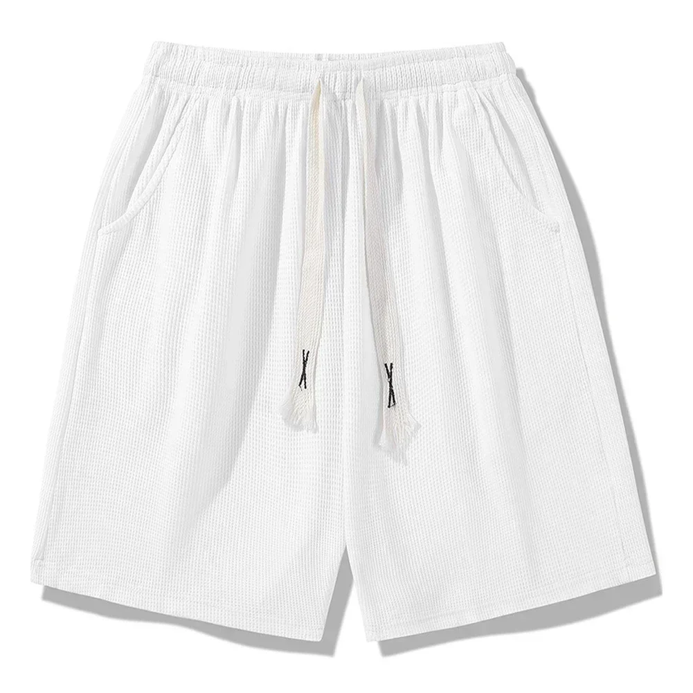 

For Summer Use Thin Summer Pants Korean Drawstring Pants Casual Outings All-match Summer Shorts Lightweight Fabric