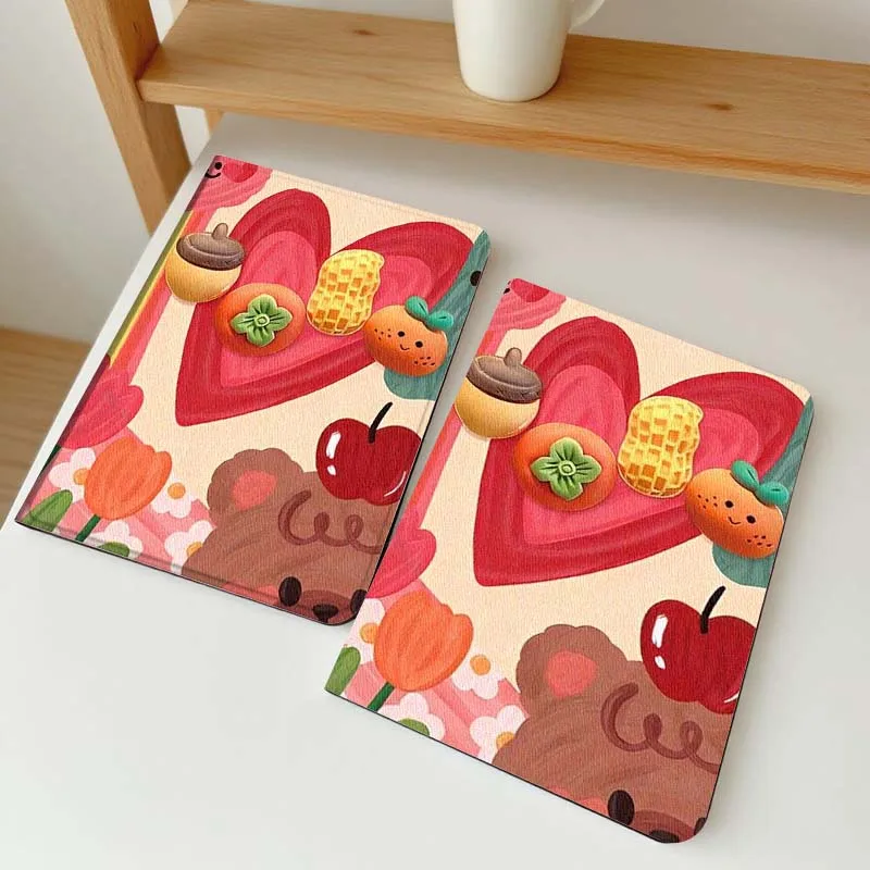 

Food Love Rainbow Elements For Vivo IQOO Pad2 Pad3 Pad5 Air SE Pro 12.1 12.3 13 11.5 11 inch Tablet Case