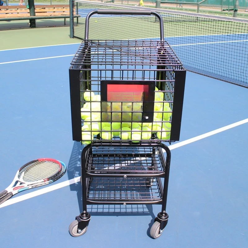 سيارة مدرب التنس يفوز بإطار التنس يلتقط الكرة، عربة الكرة الشبكية التي تلتقط عربة الكرة 3214 وات