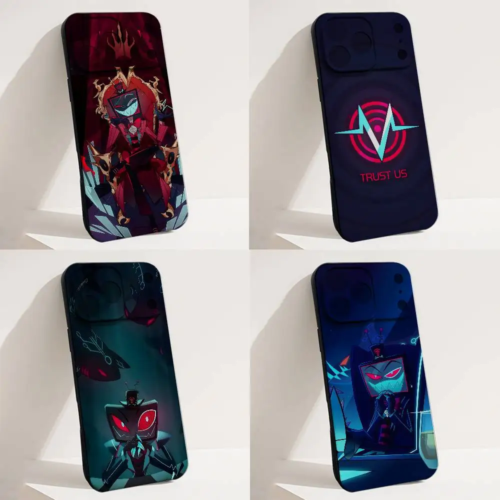 

H-HazbinS Hotel VOX Trust Us For iPhone 17,16,15,14,13,12,X,XS,8,7,Pro,Max,Plus,E,SE4,Air,Mini Protective Shell Slim Phone Case