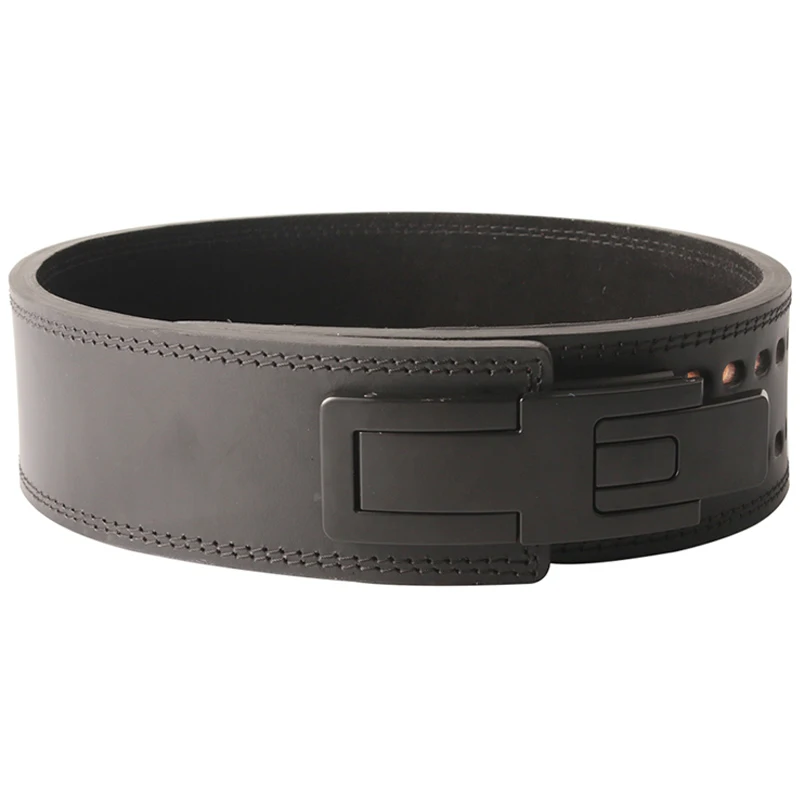 10mm-thick-weightlifting-beltdouble-row-holes-powerlifting-beltbodybuilding-back-protector-and-lumbar-supportgym-belts