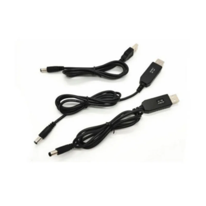 USB power boost line DC 5V to DC 5V / 9V / 12V Step UP Module USB Converter Adapter Cable 2.1x5.5mm Plug aokin