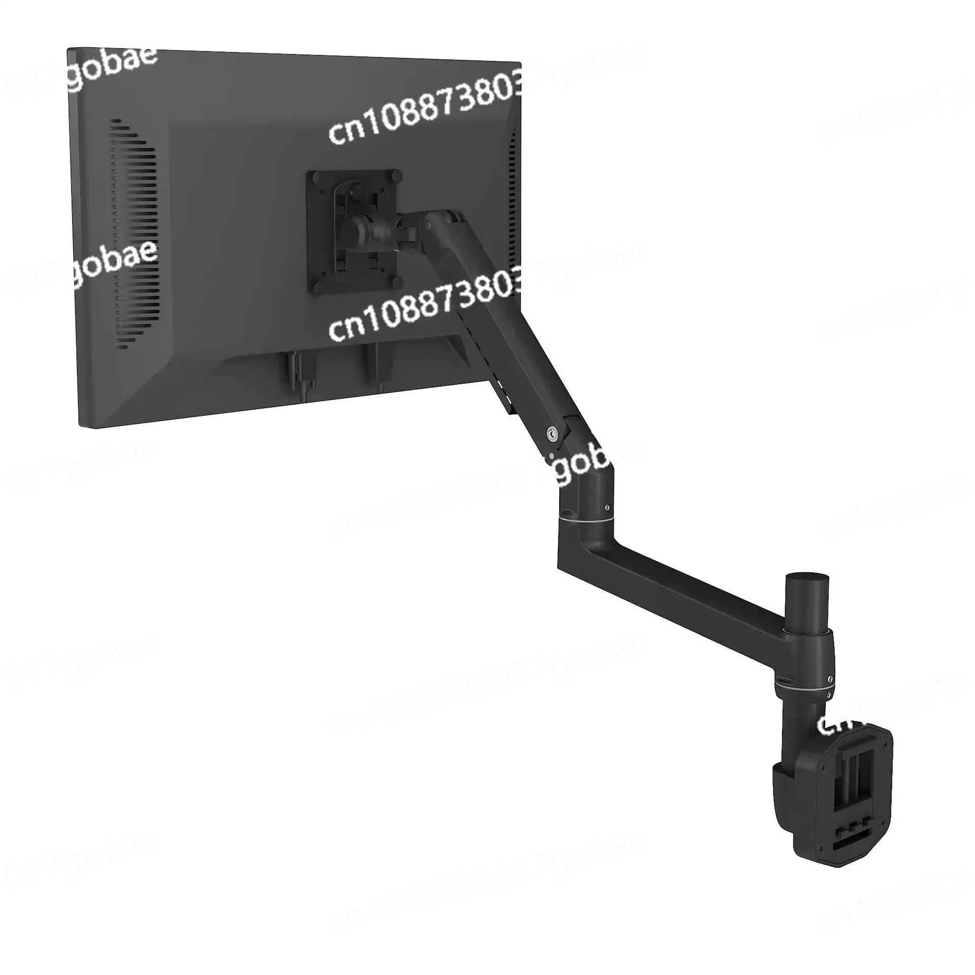 V 60,000 Rotating Screen Base LCD Computer Dual Display Bracket Lifting Telescopic Robot Arm