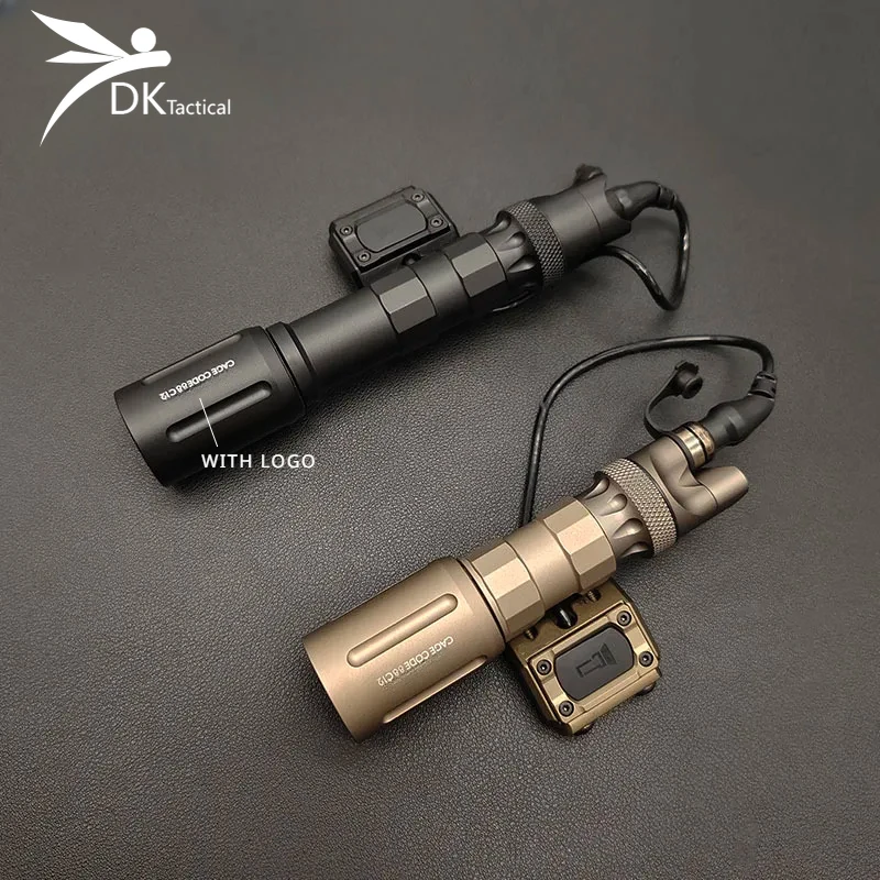 Sotac Tactical Flashlight V2 Flashlight High Lumen 1300lm Metal LED Weapon Lamp Airsoft Hunting Torch Scout Light Metal