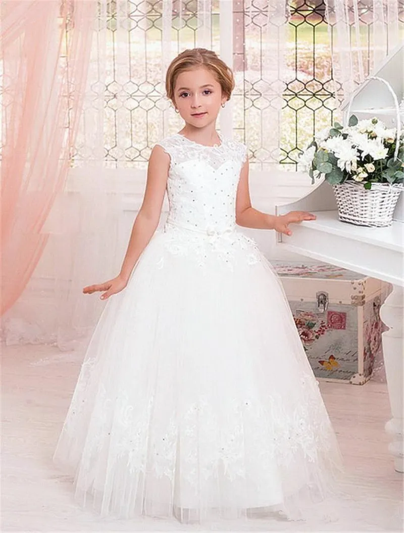 Flower Girl Dresses For Wedding Halloween Easter Birthday Princess Dress Communion Party Prom Pageant Bridesmaid Wedding Gown