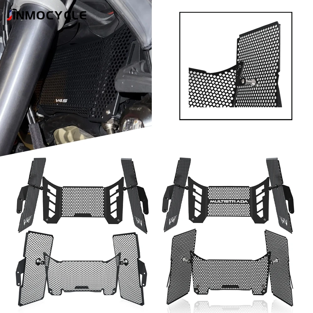 

For Ducati Multistrada V4 S Sport Rally RS Pikes Peak 2021 - 2026 Motorcycle Accessories Radiator Guard Protection Grille Cover