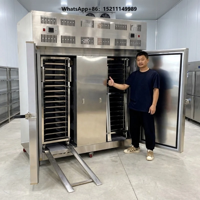 Reach-in High-velocity Strong Air Cooling International Food Safety Blast  Freezer Equipment for Bread Meat Seafood