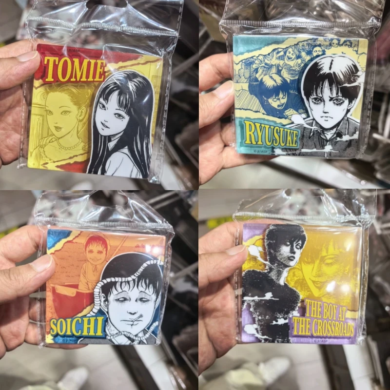 Nowość Junji Ito Tomie Kawakami Akrylowa Dekoracja – Kolekcja Dwóch Form Mroczna Figurka Anime z Kreskówki Horror Manga Unikalny Prezent dla Fanów