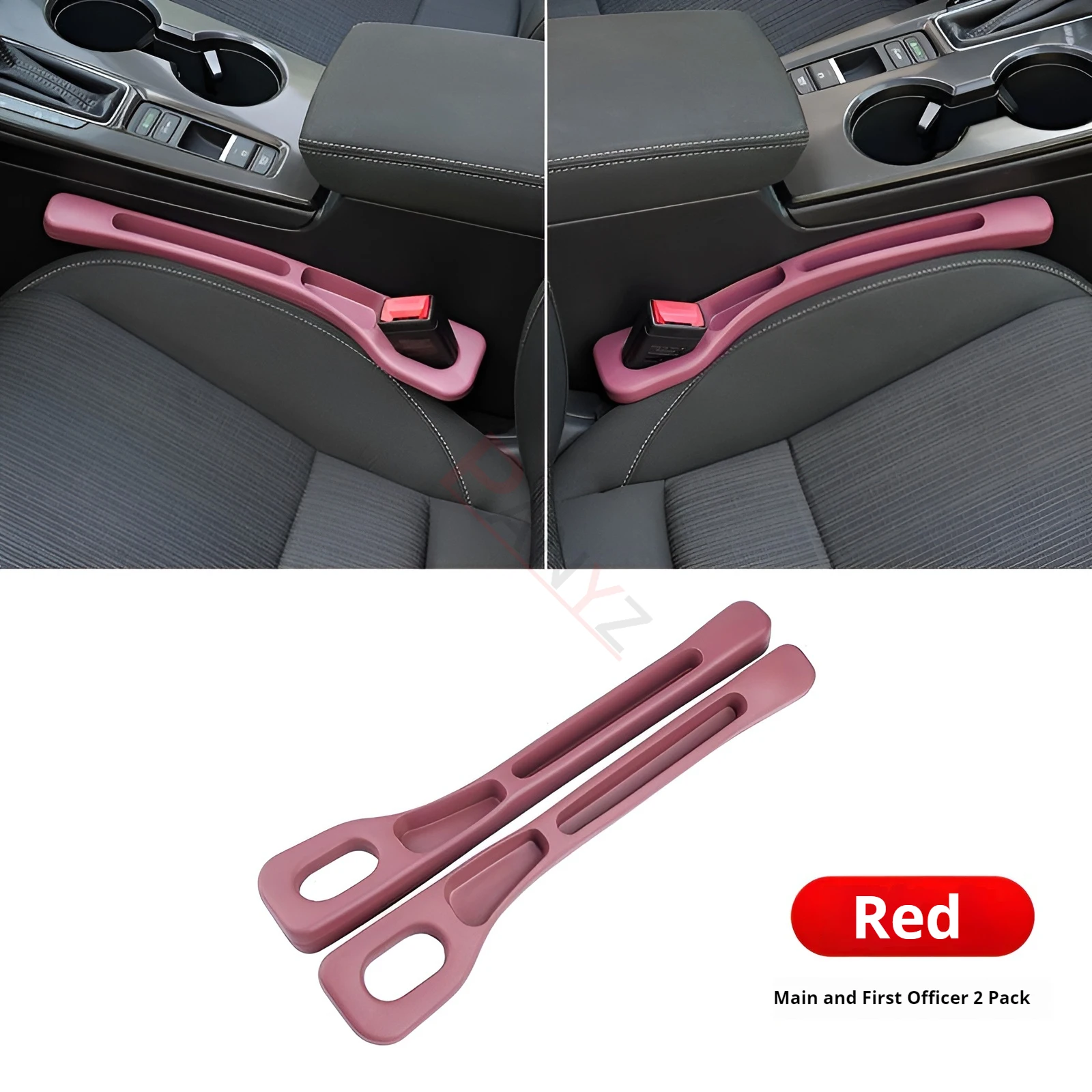 Car Seat Gap Filler Side Seam Plug Strip with Groove Leak-proof Filling Strip For Peugeot 206 207 307 308 208 3008 508 2008 5008