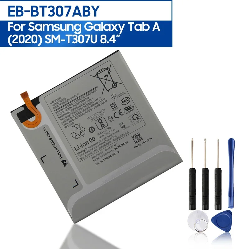 

Tablet Battery EB-BT307ABY For Samsung Galaxy Tab A (2020) SM-T307U 8.4" Replacement Battery 5000mAh