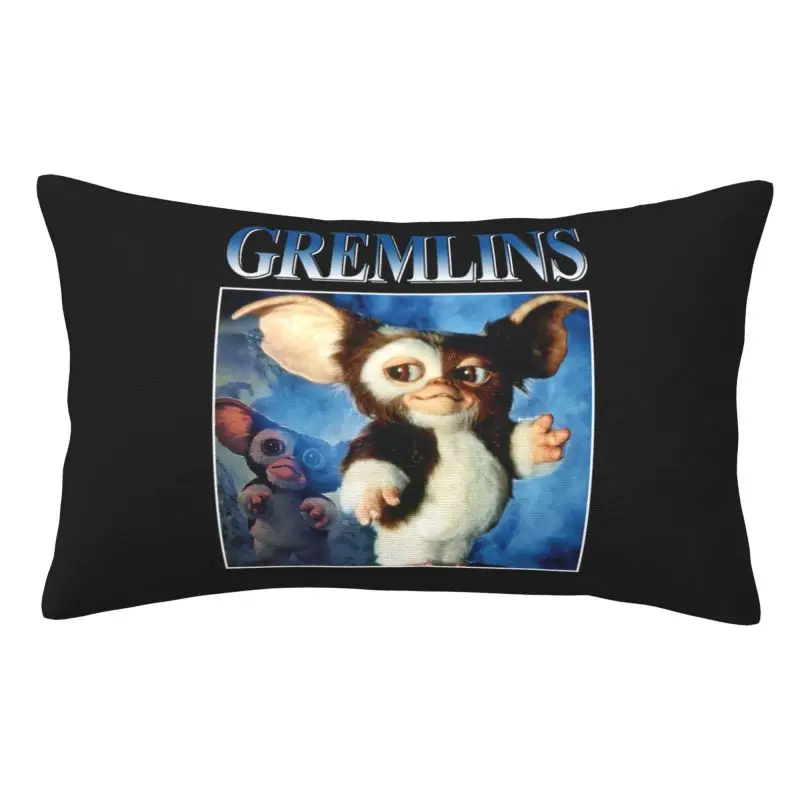 Custom Vintage Gremlinse Pillow Covers 75cm x 50cm Gizmo 80s Movie Mogwai Monster Modern Cushion Cover Pillowcase