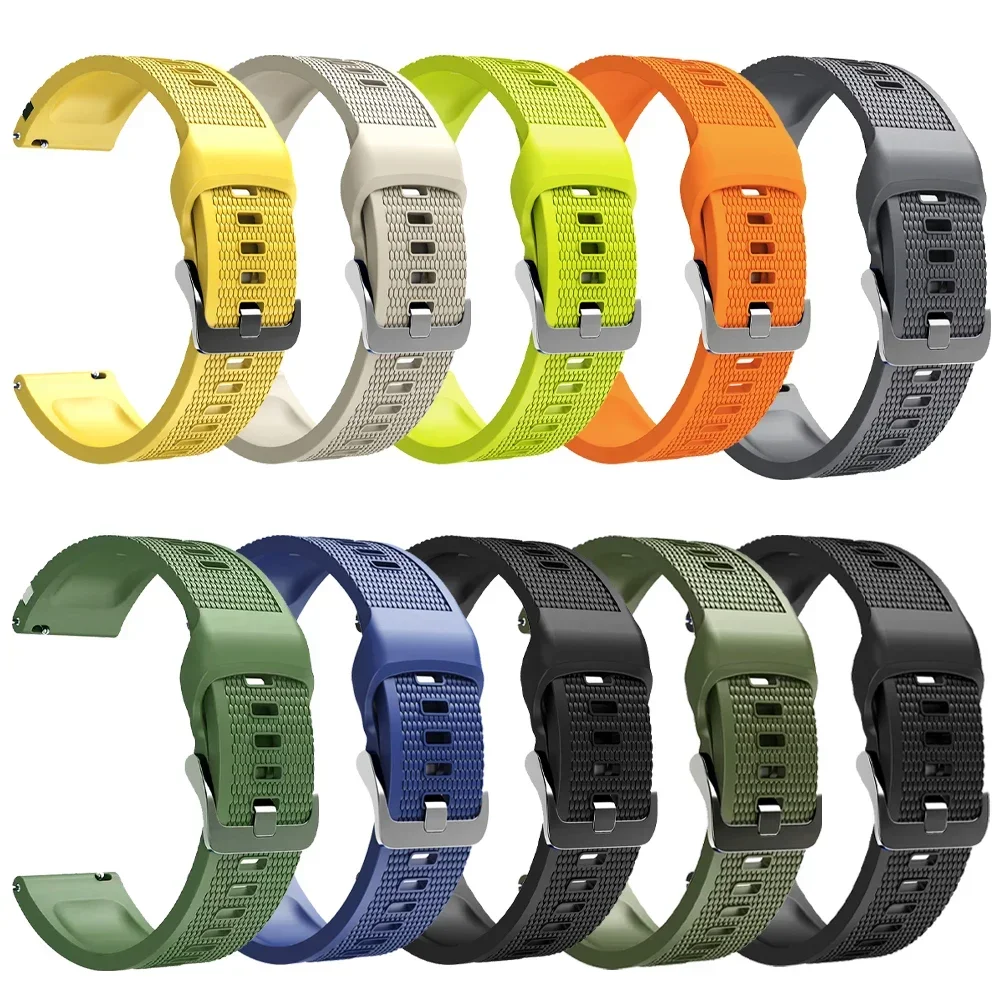 22mm Sport Bracelet For COROS APEX 4 2 Pro Strap For COROS APEX 4 42mm 46mm PACE 4 3 Silicone Watch Strap Smartwatch Band correa
