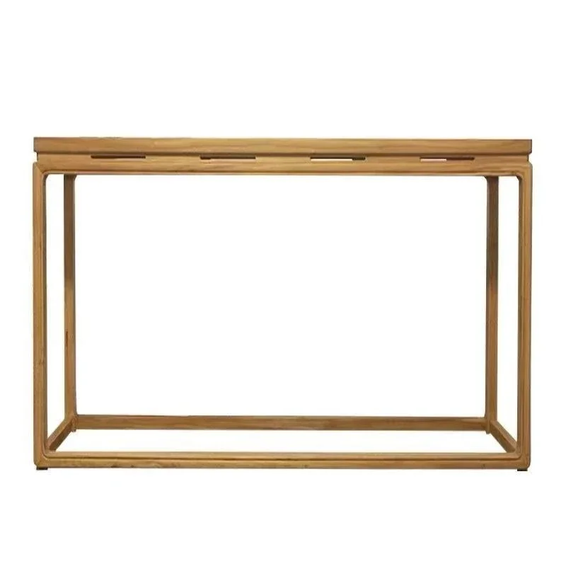 

New Chinese style strip case entrance table simple all solid wood table strip several modern antique incense