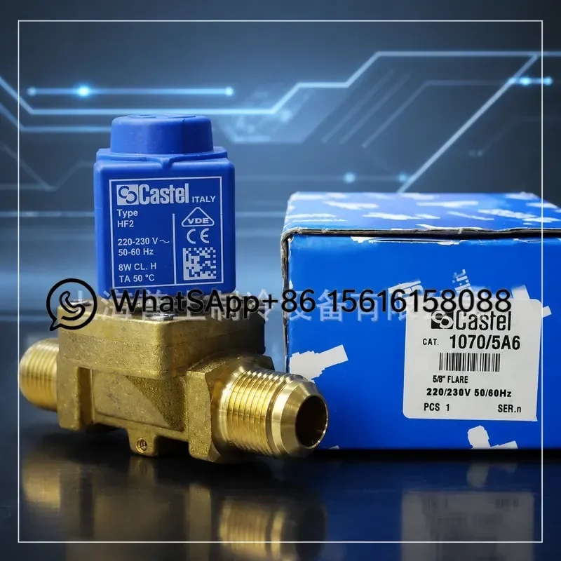 Original Castel Solenoid Valve 1070/5 1070/4A6 for Cold Storage Air Conditioning Heat Pump Refrigeration Parts High Quality