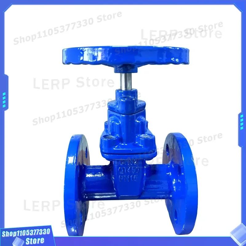 DN25 DN20 PN16 Cast Iron Flanged Gate Valve with Handwheel for Water Medium EPDM Sealing Industrial Pipeline Control