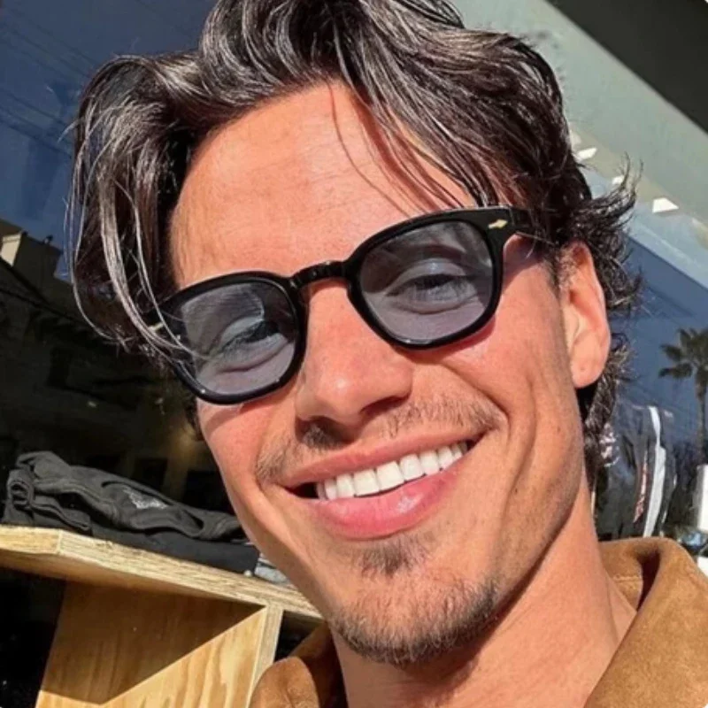 2024 New Vintage Rectangle Sunglasses Men Women Luxury Brand Designer Square Sun Glasses Fashion Men Sun Glasses Oculus UV400