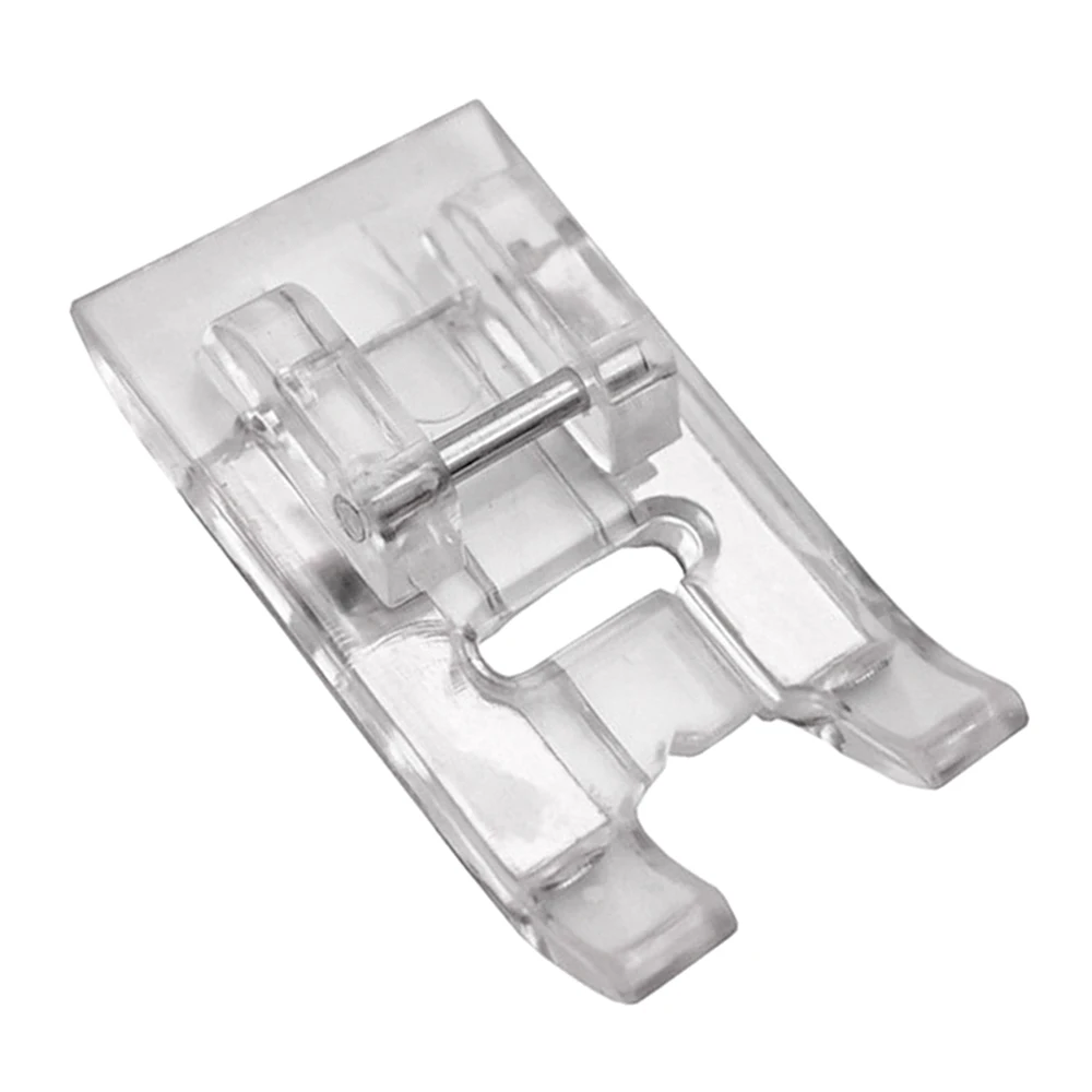 5mm Clear Satin Stitch Presser Foot For Singer Brother Juki Babylock Janome Kenmore Low Shank Snap On Sewing Machine Accessories
