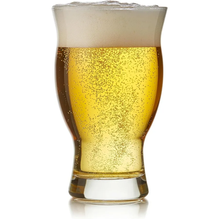 

Набор из 4 огулированных пивных бокалов, которые можно мыть в посудомоечной машине, предназначенных для легкого пива и порций с технологией лазерной травления. Идеально подходит для.