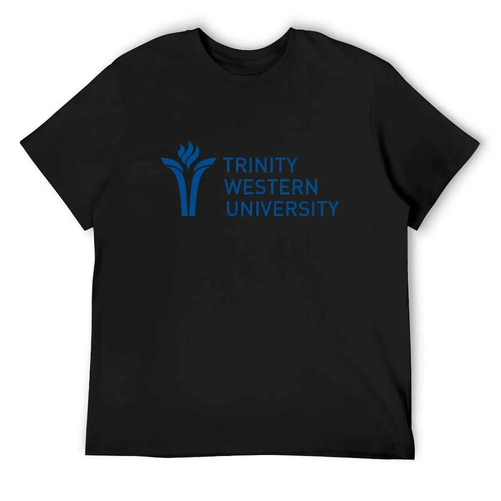 Trinity Western Univ Logo3 T-Shirt graphics boys whites mens white t shirts