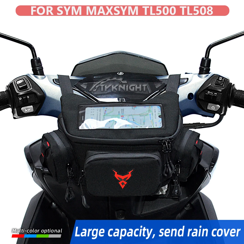 

Suitable For SYM Sanyang MAXSYM TL500 TL508 Modified Faucet Storage Bag Front Accessories