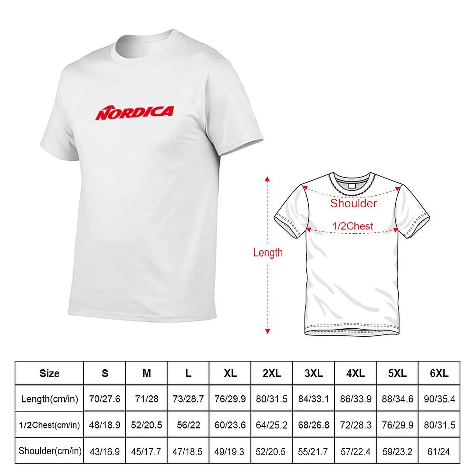 nordica skis & boots T-Shirt Urban Style Print T-Shirt