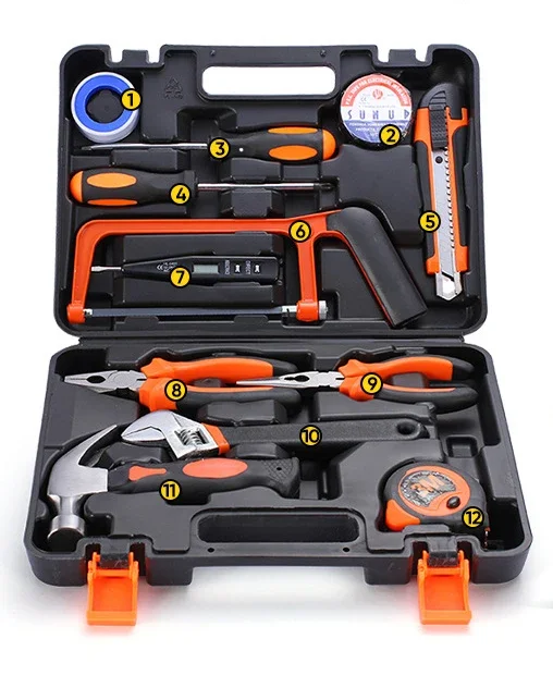 A very practical home tool set