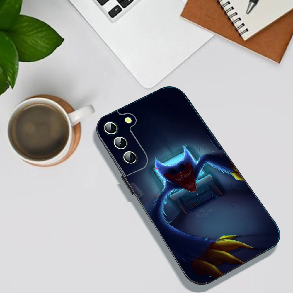 Cartoon H-Huggys-W-Wuggys Phone Case For Samsung Galaxy A52 A12 A51 S21 Edge S22ULTRA S23 S20LITE Plus ultra Black Cover