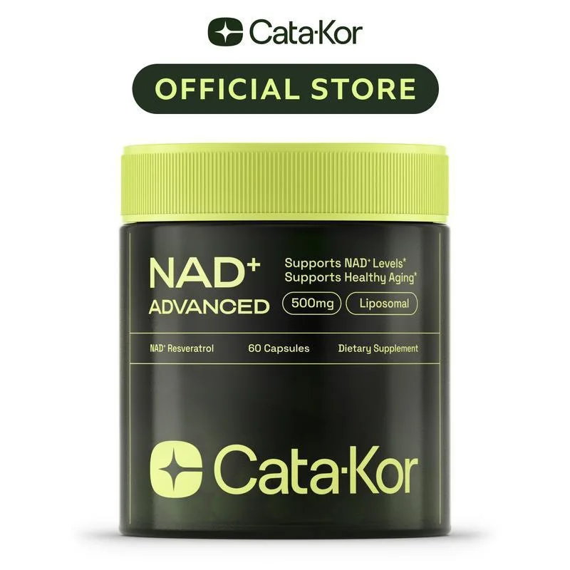Cápsulas de Nicotinamida NAD, Nuevo Catálogo de Amazon, Suplemento Dietético Kor Energy Focus Hydration, Envase en Frasco