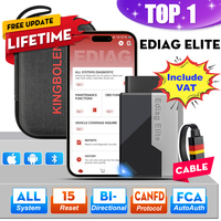 【Lifetime Free Update】KINGBOLEN EDIAG ELITE OBD2 Scanner All System Car Diagnostic Tool 15 Reset Bi directional CANFD Protocol