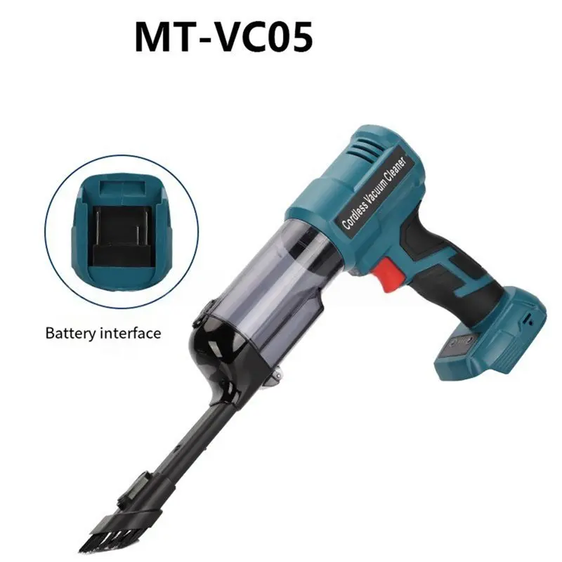 【TODAY-OnLY!】جمع الغبار الكهربائي لبطارية 18 فولت مكنسة كهربائية منزلية ذات استخدام مزدوج شفط قوي للاستخدام المنزلي