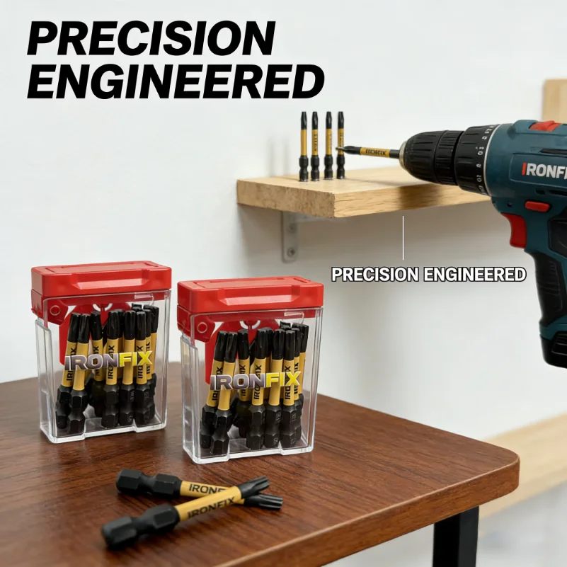 Premium T25 Torx Bits 50mm High Torque Rust Resistant Steel Screwdriver Bits