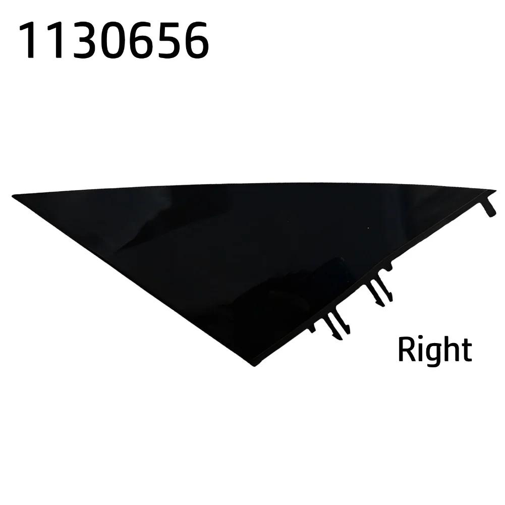 

Front Right Mirror Triangle Plate Trim, Bright Black, Replacement For Tesla Model 3 2017-2023, Model Y, OE 1130656