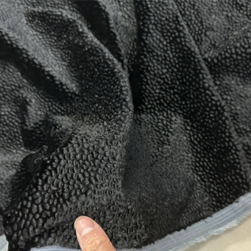 Velvet Acetate Fabric By The Yard Imitation Mink Velvet Thickened Jacquard Bag Wholesale Cloth Diy Sew Per Meter