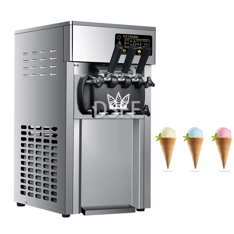 

Electric Ice Cream Cone Machine, Self-Service Restaurant, Supermarket Ice Cream Machine, Household And Commercial Sundae Machine