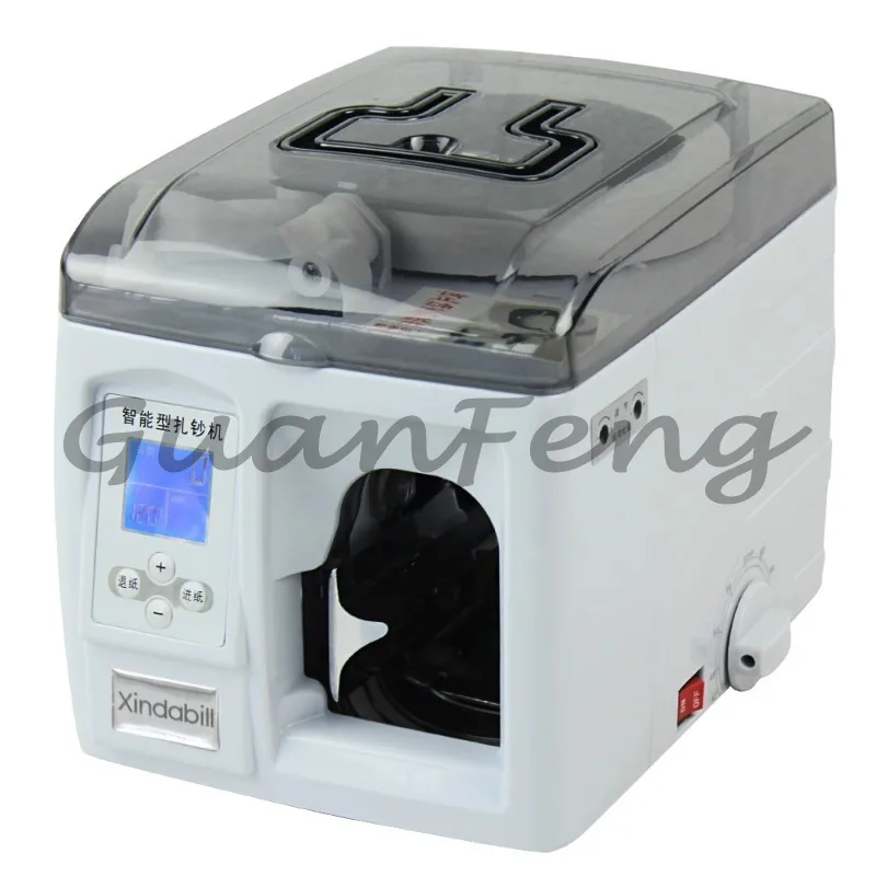 XD-305 Intelligent Small Portable Bank Office Banknote Binding Machine Electric Binding Machine Automatic Binding Handle Machine