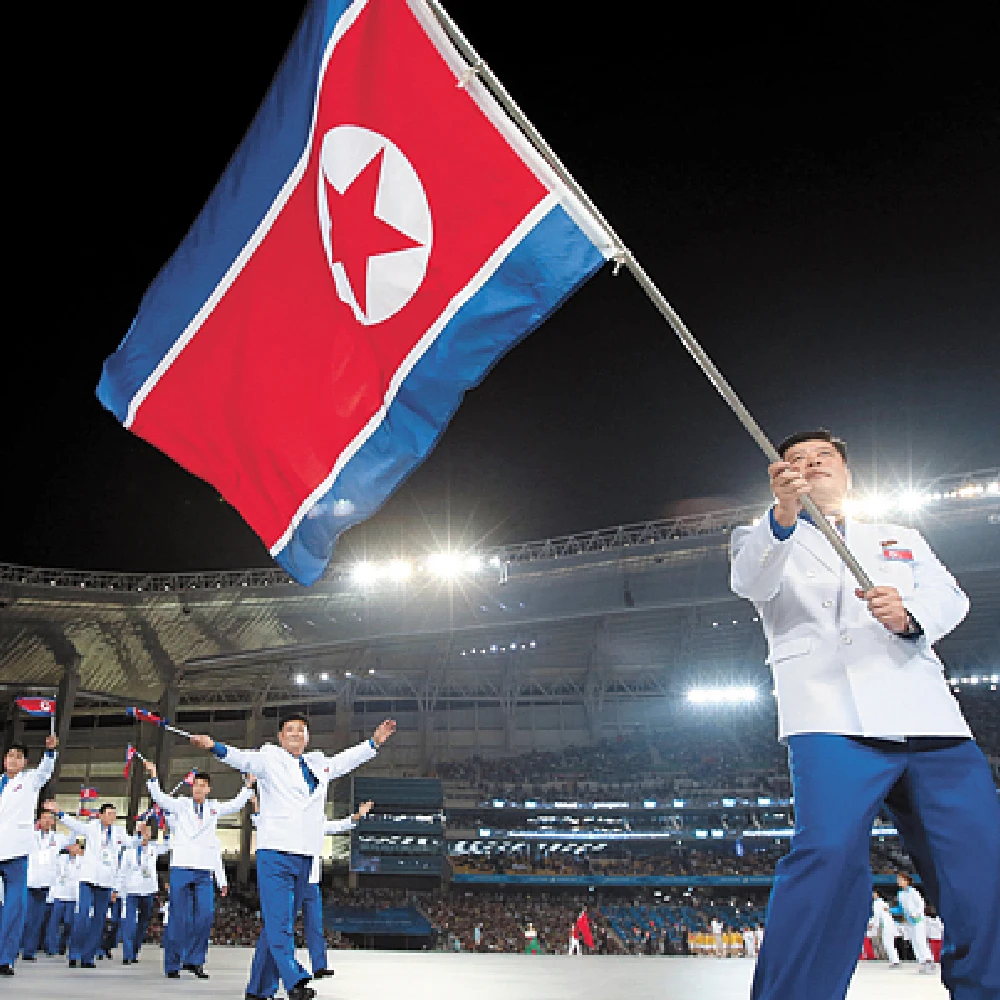 90x150 CM PRK KP NK north korea flag for decoration