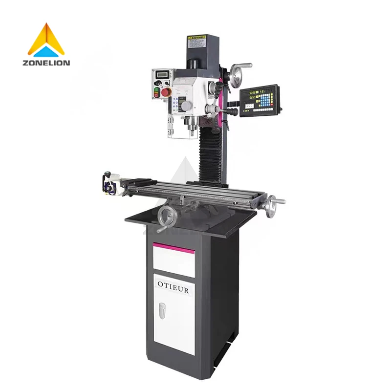 Fs-7028VS Drilling Tapping Machine Vertical Metal Milling Drilling Machine 220V Motor As Core Component