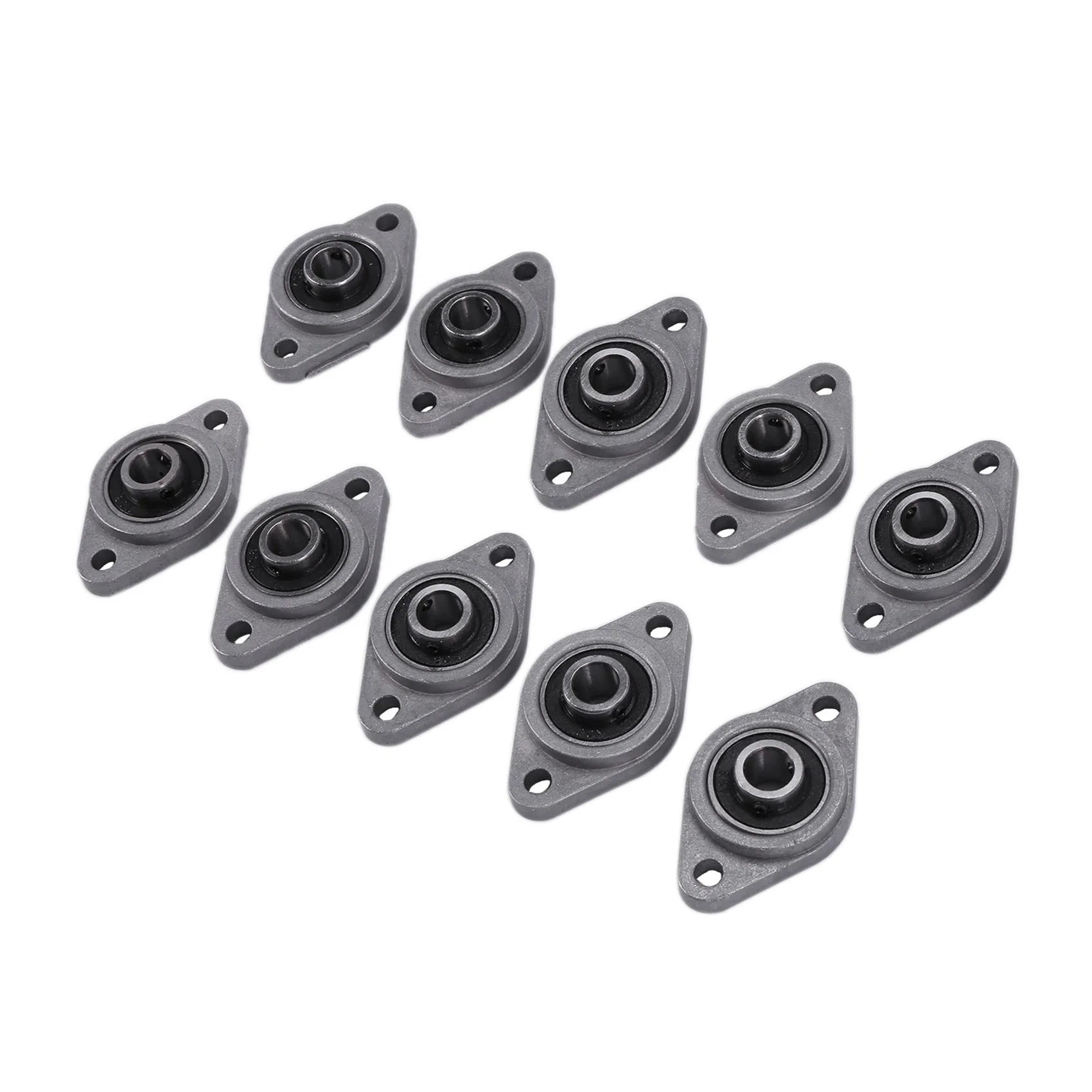 AT29-60 Pcs KFL08 8Mm Diameter Zinc Alloy Bearing Housing FL08 K08 Pillow Block Bearing - view 5