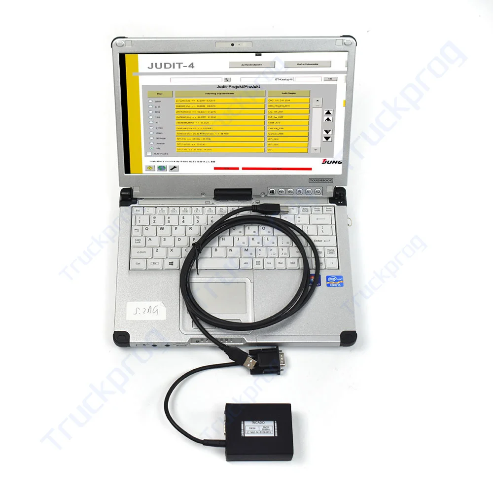 CF C2 Laptop for Judit Incado Box Jungheinrich forklift truck Diagnostic Kit JUDIT SH ET Manual parts catologue diagnostic tool