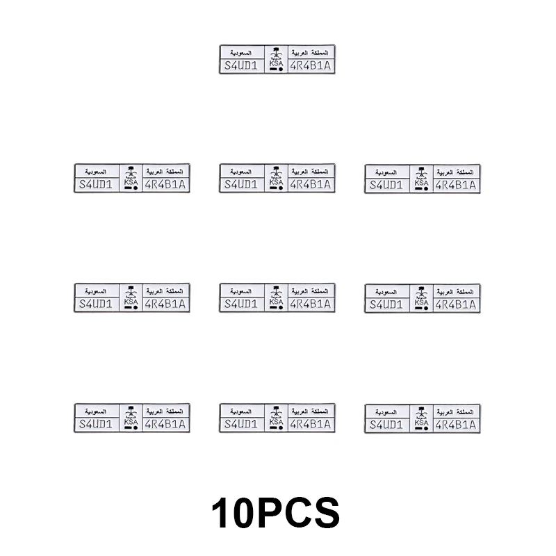 1-5-10-50-100 قطعة المملكة العربية السعودية شارة بروش دبابيس التلبيب الأصلي العلم التلبيب دبابيس علم الدولة شارة
