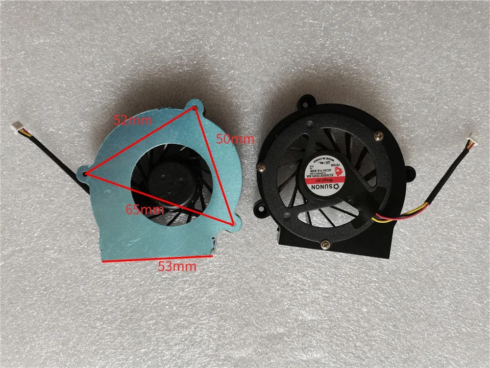 

For Optical media w10d SUNON ZC055515VH-6A 13.B3485.F.GN 5V 0.65W Laptop CPU Cooling fan