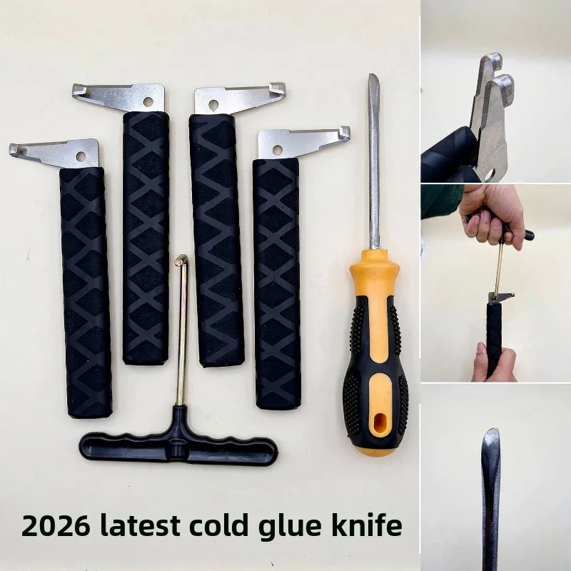 KBD New 2026 Labor-saving Dual-person Cold Glue Knife, Headlight Opening Tool for Car Headlamp Upgrade Retrofit