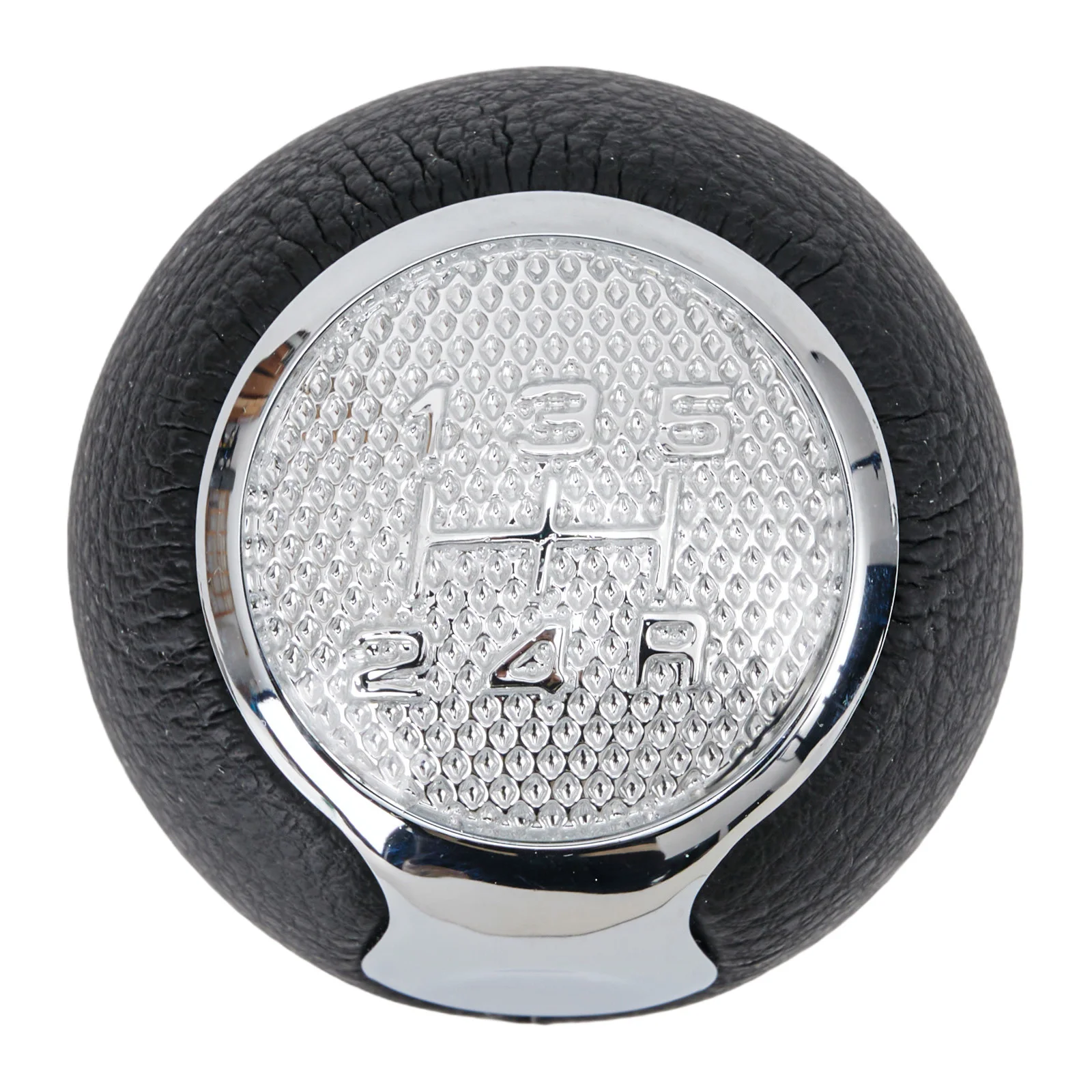

Black Car Gear Shift Knob Leather Gear Shift Lever Head Leather Knob Wear Resistant Material Easy Installation Gear