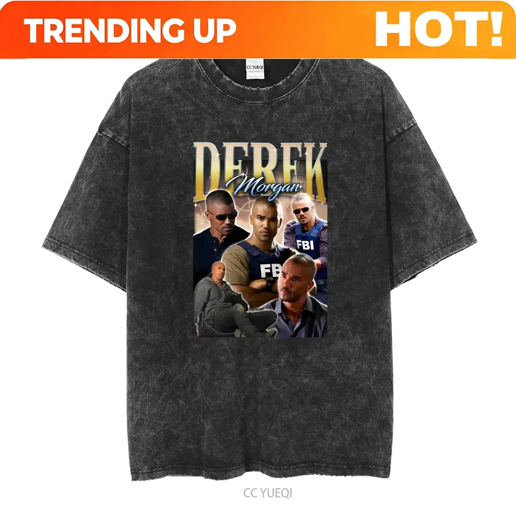 Customization Shirt Derek Morgan T Shirt Shemar Moore SweaT Hoodie Merch Gift Long Or Short Sleeves Vintage Washed Designer Clot