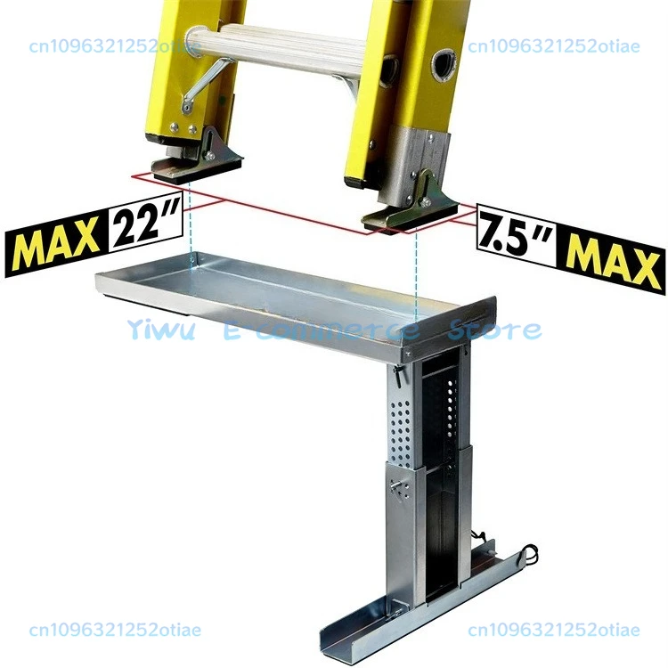 Ladder foot leveler, ladder foot pad, support base