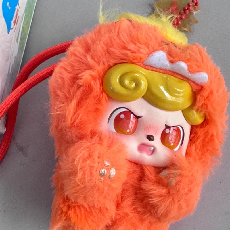 

JOTOYS Odd and Odd Trendy Music Q Treasure Emotion Hair Monster Blind Box Trendy Play Plush Pendant Cute Doll Gift Girl Birthday